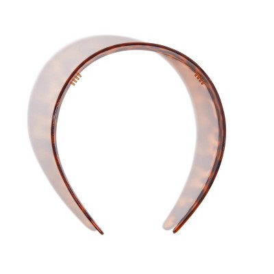 Kitsch Recycled Plastic Wide Headband - Tortoise - image 3