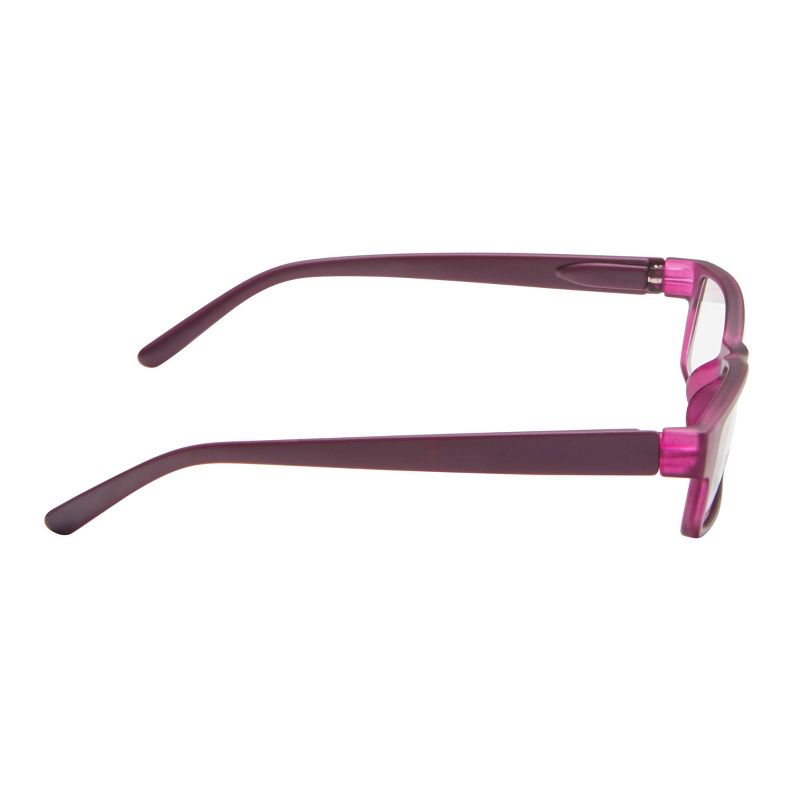 ICU Eyewear Los Angeles Rectangle Reading Glasses - Purple, 5 of 7