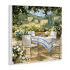 Stupell Industries Tuscan Terrace Vineyard French Picnic Courtyard Villa Scenery, 12" x 12" - 3 of 4