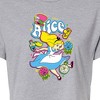 Women's - Disney - Alice In Wonderland Cropped Graphic T-Shirt - 2 of 4