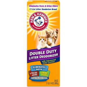 Arm & Hammer Odor Control Cat Litter Deodorizer Double Duty - 30oz - 1 of 4