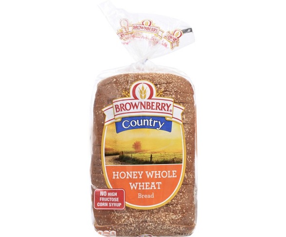 Brownberry Honey Whole Wheat Wide Pan Bread - 24oz