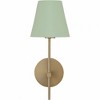Crystorama Lighting Xavier 1 - Light Sconce in  Vibrant Gold/Green - 3 of 4
