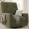 360° Swivel Glider Recliner Chair - Power Rocking Recliner for Nursery/Living Room/Office, Ergonomic Support - 2 of 4