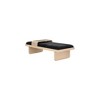 Meridian Furniture,Arlington Chenille Fabric Bench - 3 of 4
