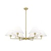 Z-Lite Leila 6 - Light Chandelier in  Luxe Gold - image 4 of 4