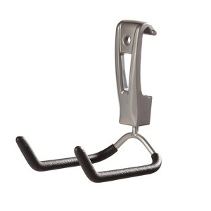 Rubbermaid 1784456 Wall Mounted Rope, Hose, Cooler Aluminum Garage Storage Utility Hook, Satin Nickel - 1 of 4