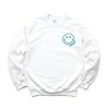 Simply Sage Market S.W.Smiley Embroidered Simple Wink Bold Sweatshirt - 2 of 4