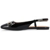 Journee Collection Womens Ceecy Tru Comfort Foam Sling Back Buckle Square Toe Flats - image 2 of 4