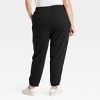 Women's High-Rise Tapered Joggers - Ava & Viv™ - 2 of 3
