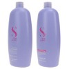 Alfaparf Milano Semi Di Lino Smoothing Low Shampoo 33.8 oz & Semi Di Lino Smoothing Conditioner 33.8 oz Combo Pack - 2 of 4