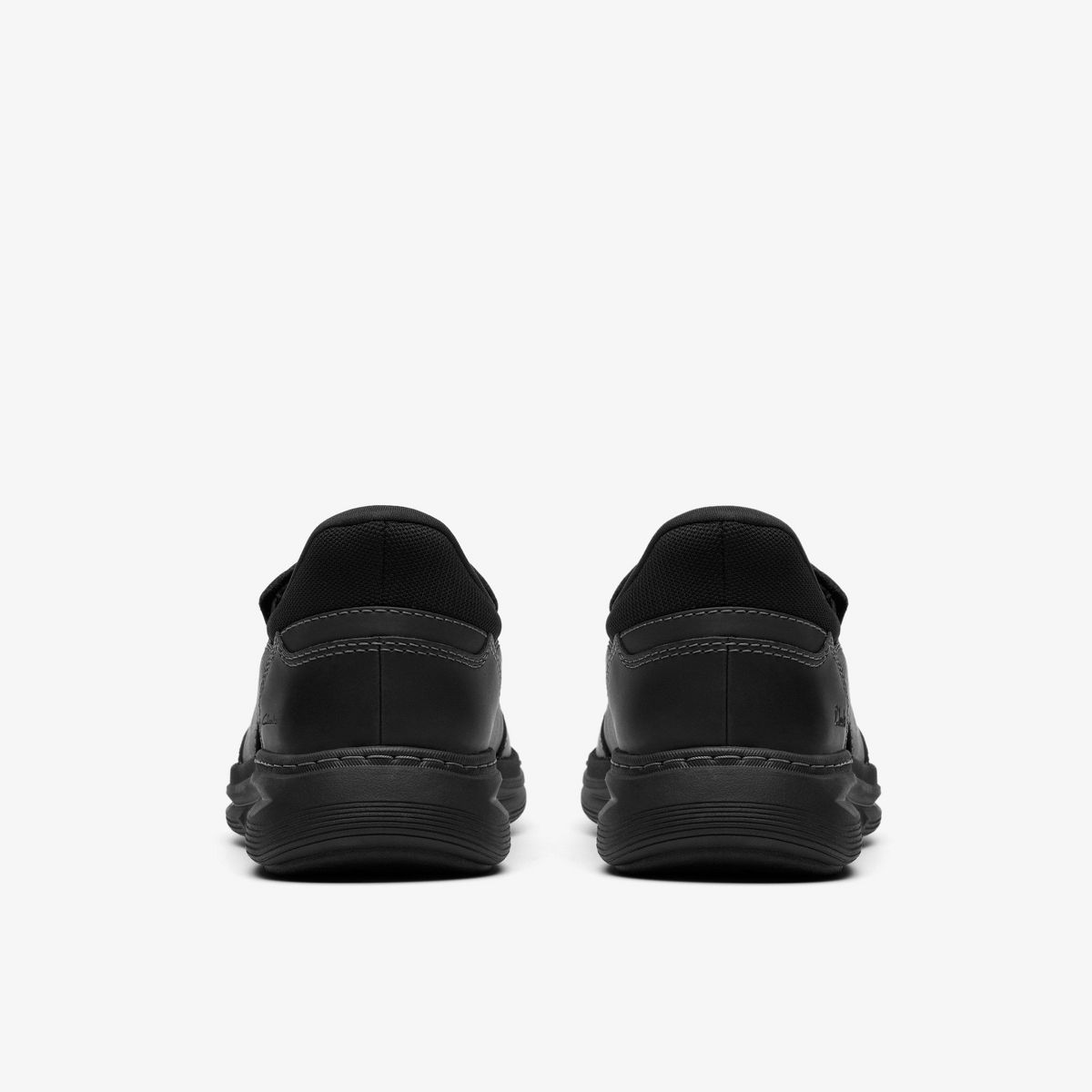 Clarks Mens Craftwell Step Black Tumbled Shoes - thumbnail 6