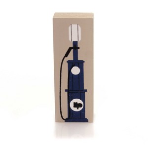 Cats Meow Village 3.0 Inch Gasoline Pump Accessory Gas Retired 1992 Village Accessories - 1 of 1