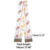 Allegra K Women's Graffiti Polka Dot Stripe Skinny Wrap Hairband Neck Scarves Neckerchief - 3 of 4