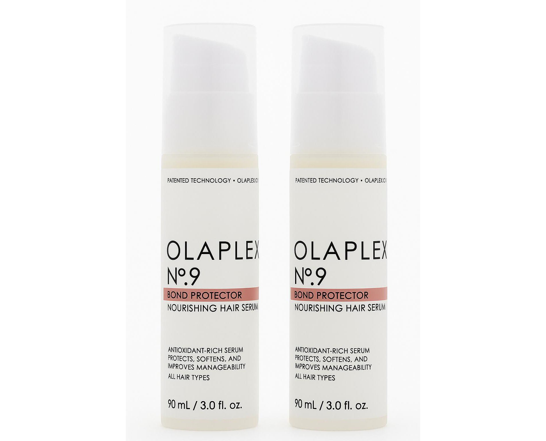 Olaplex No. 9 Bond Protector Nourishing Hair Serum, 3 oz, Pack of 2