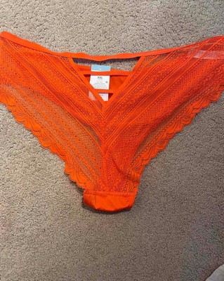 Women's Cotton Cheeky Underwear with Lace Waistband - Auden™ Ocean Spray  Green XL - Yahoo Shopping