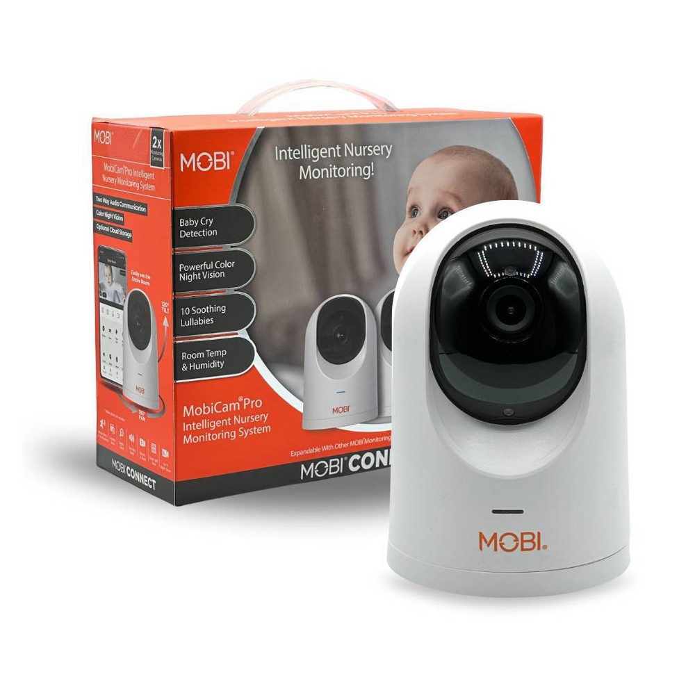Photos - Baby Monitor Mobi Cam Pro Smart Wi-Fi Pan & Tilt Camera