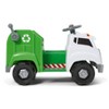 Kid Trax 6V Real Rigs Recycling Truck Interactive Powered Ride-On - Green/White - image 3 of 4