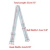 Allegra K Women's Stretchable Shoulder Bra Straps Adjustable Elastic Straps 2 Pairs - 3 of 4