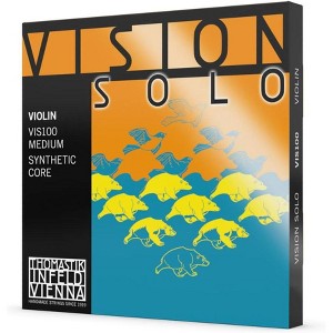 Thomastik-Infeld Vision Solo Violin String Set – Synthetic Core Strings for Smooth Bowing, Quick Response – Includes VIS01, VIS02, VIS03, VIS04 - 1 of 3