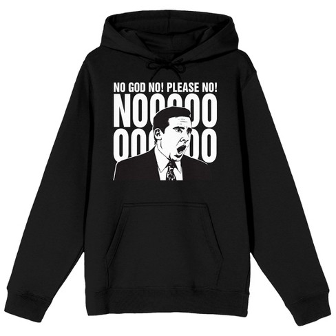 Black sweatshirt best sale no hood