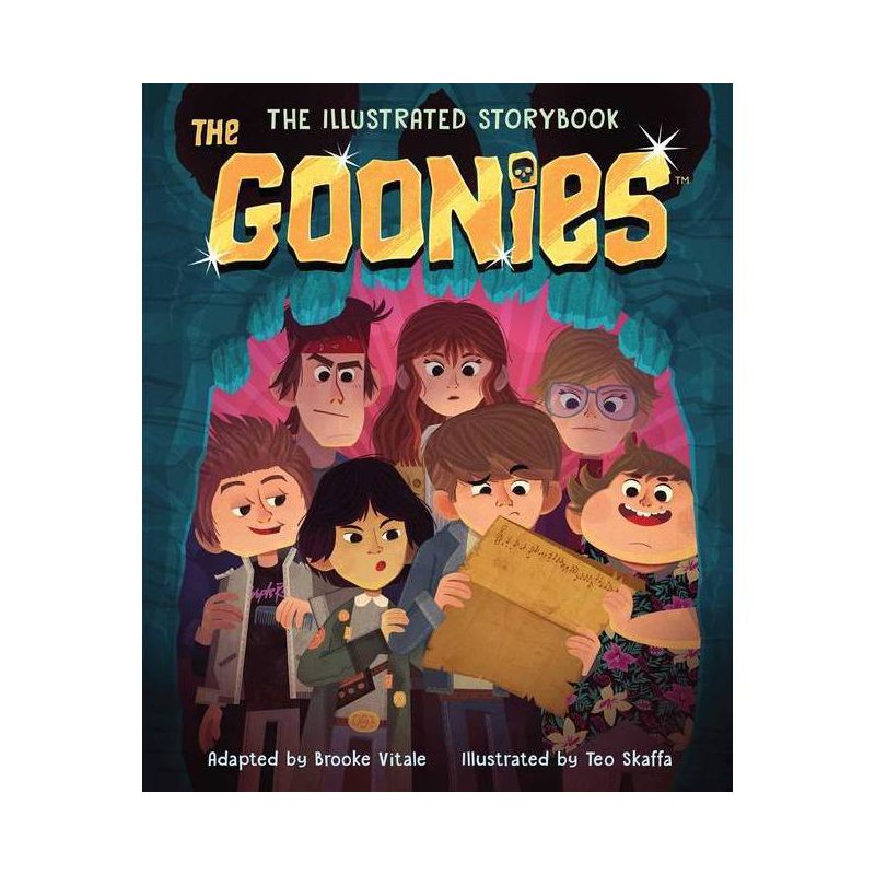 The Goonies: The Illustrated Storybook - (Illustrated Storybooks) by  Brooke Vitale (Hardcover), 1 of 2