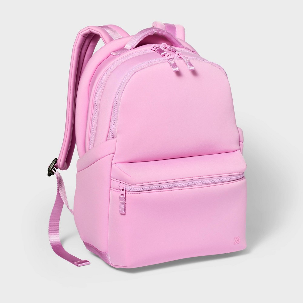 14L Faux Neoprene Backpack - All In Motion™️Pink