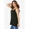 Roaman's Women's Plus Size V-Neck Cami - image 4 of 4