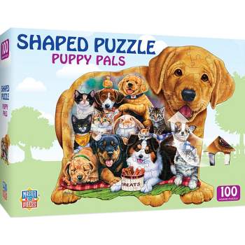 Garden Puppies Kid's Jigsaw Puzzle 100 Piece