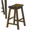 NicBex Dining Chairs Set of 2 Backless Saddle Casual Dining Home Furniture Seat Counter Stools for Kitchen, Bedroom - 3 of 4