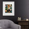 Trademark Fine Art - Treechild Jungle Tiger Matted Framed Art - image 2 of 4