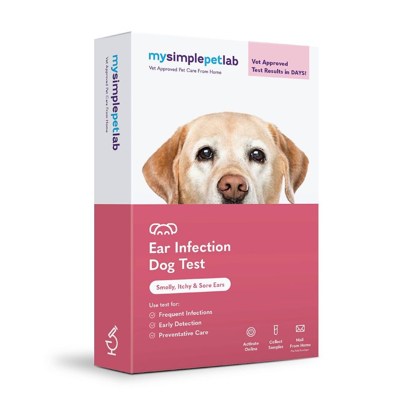 MySimplePetLab Dog Ear Infection Test Kit, 1 of 5