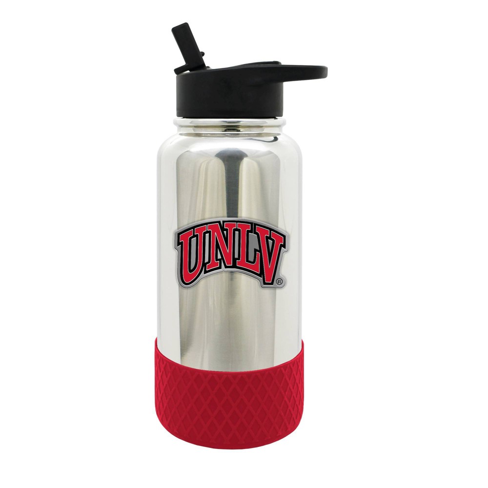 Photos - Glass NCAA UNLV Rebels 32oz Chrome Thirst Water Bottle: Stainless Steel, Portable Drinkware