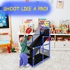 Childrens Basketball Hoop Arcade Set with 4 Balls Pump Indoor Outdoor Play Toy - 3 of 4