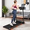 Folding Treadmill for Home, 2.5HP Quiet Motor, Incline, Heart Rate Sensor, USB Charge, Bluetooth Speaker, 6 Shock-Absorbing, 300lbs Capacity - 2 of 4