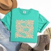 Simply Sage Market Sunny Days Ahead Daisies Garment Dyed Tee - 3 of 4