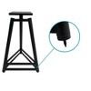 Monolith by Monoprice Easel Style Speaker Stand, 28in (Each) - 3 of 4