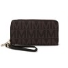 MKF Collection Danielle Milan Wristlet Wallet Handbag Purse Multiple Card Slots by Mia K - 2 of 4
