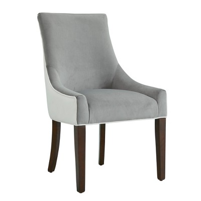 NicBex Dining Chair with Soft Cushion & Wood Legs Upholstered Polyester Fabric Dining Room Furniture Side Chair