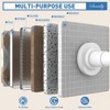 LunaLulinlk Shower Curtain Rod, Adjustable 32-61 Inch Spring Tension Shower Rods for Bathroom or Window - 2 of 4