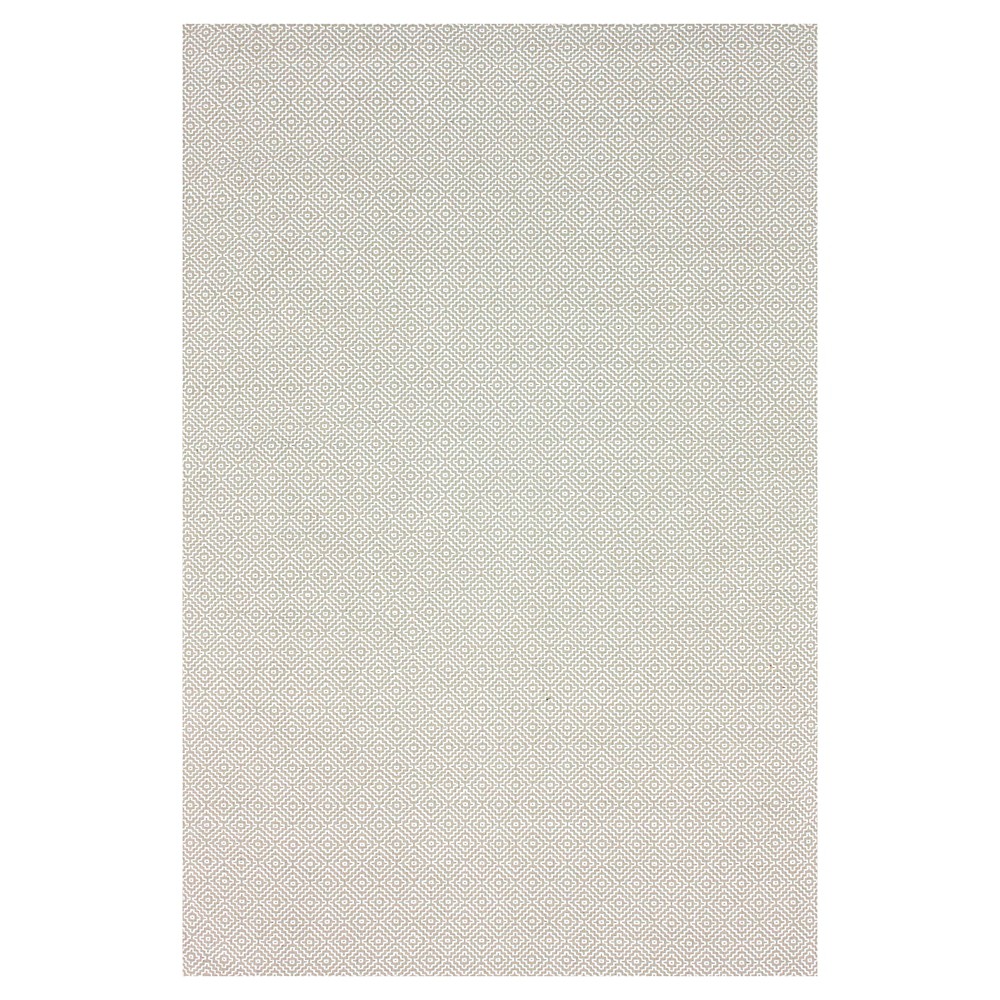 9'x12' Cotton Hand Loomed Lorretta Area Rug Taupe - nuLOOM