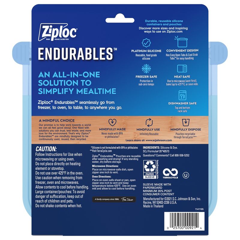 Ziploc Endurables Pouch &#8211; Medium - 16 fl oz, 4 of 22