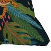 Avenie Jungle Cats Outdoor Throw Pillow Orange - Deny Designs - 2 of 3