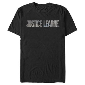 Men's Zack Snyder Justice League Small Stone Logo T-Shirt - 1 of 4