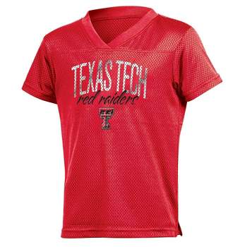 NCAA Texas Tech Red Raiders Girls' Mesh T-Shirt Jersey