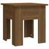 vidaXL Brown Oak Coffee Table Square Shape - 2 of 4
