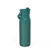 Zak Designs Harmony Encore 32oz Stainless Steel Double Wall Vacuum Bottle with Straw - 3 of 4