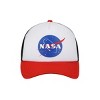 NASA Logo Red & White Trucker Hat - 2 of 4