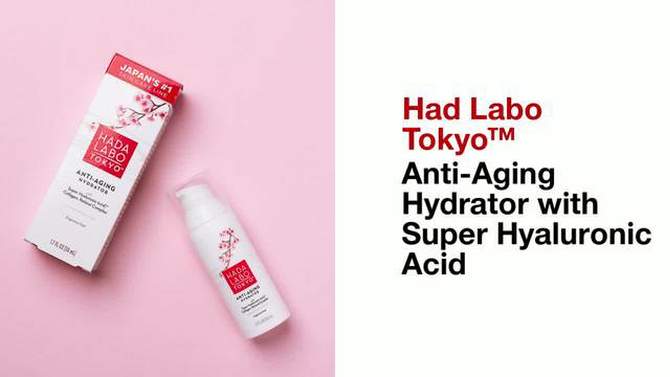 Hada Labo Tokyo Anti-Aging Hydrator - 1.7 fl oz, 2 of 13, play video