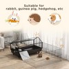 LOVMOR Small Animal Cage with Foldable Run Area - 3 of 4